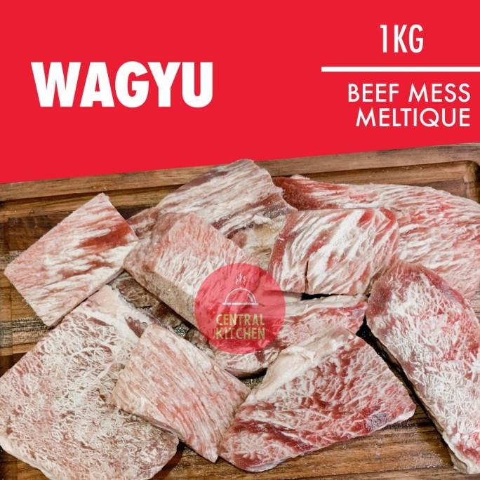 

Daging Sapi Wagyu 79P Beef Mess Meltik Batik Trim 1Kg Storetaufik_