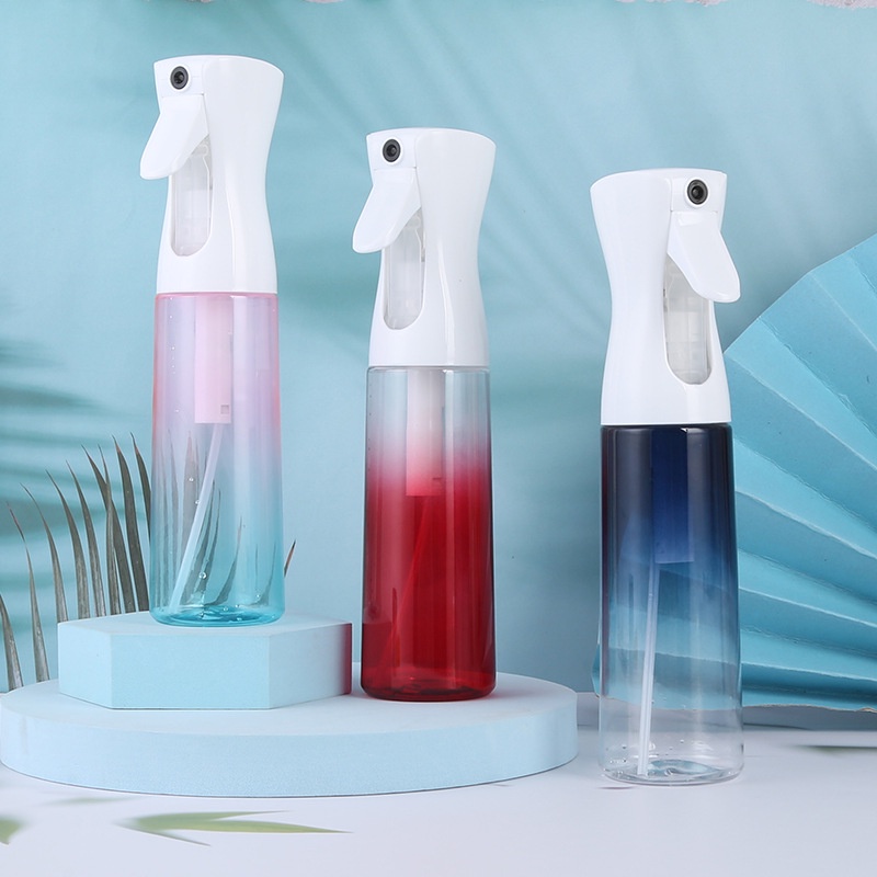 [ Featured ] NEWEST 300ml Gradient Hairdressing Spray Bottles / High Pressure Empty Fine Mist Spray Bottle / Continuous Hairdressing  Barber Water Sprayer  Salon Tools