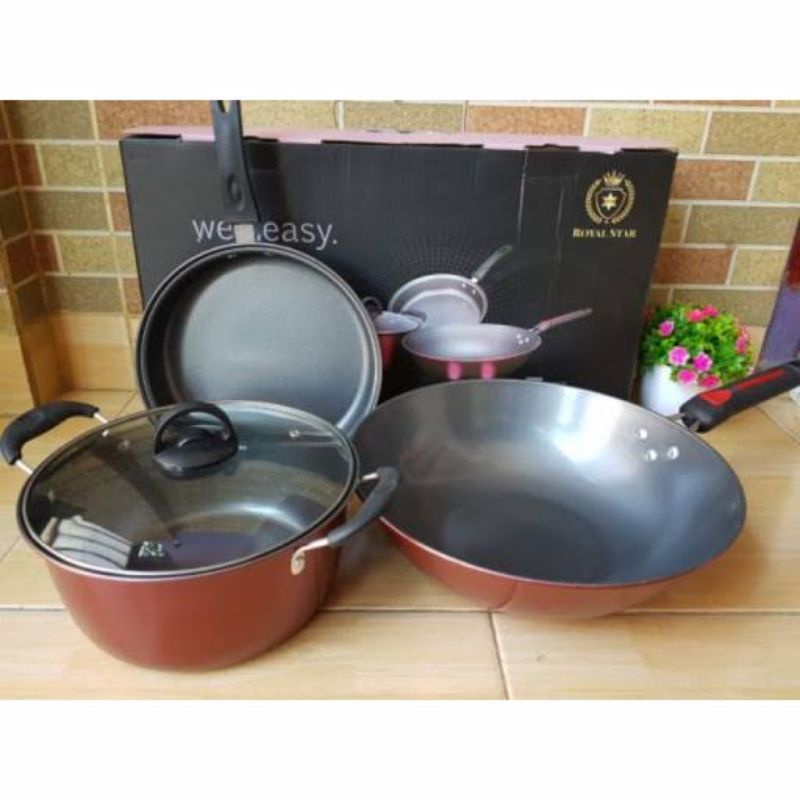 Panci set Well Easy / WHO 3set