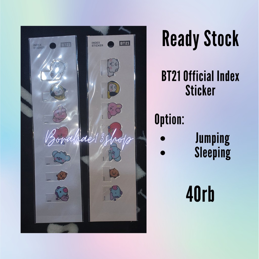 

[READY STOCK] BT21 x Monopoly Official Index Sticker