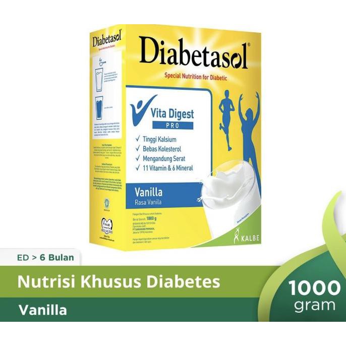 

[[BISA COD]] Diabetasol Coklat/Vanila 1000g - Vanila CUCI GUDANG Kode 177