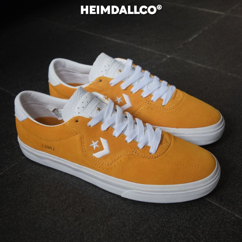 Converse CONS Skateboarding Louie Lopez Pro Ox Sunflower 168672C Original Resmi