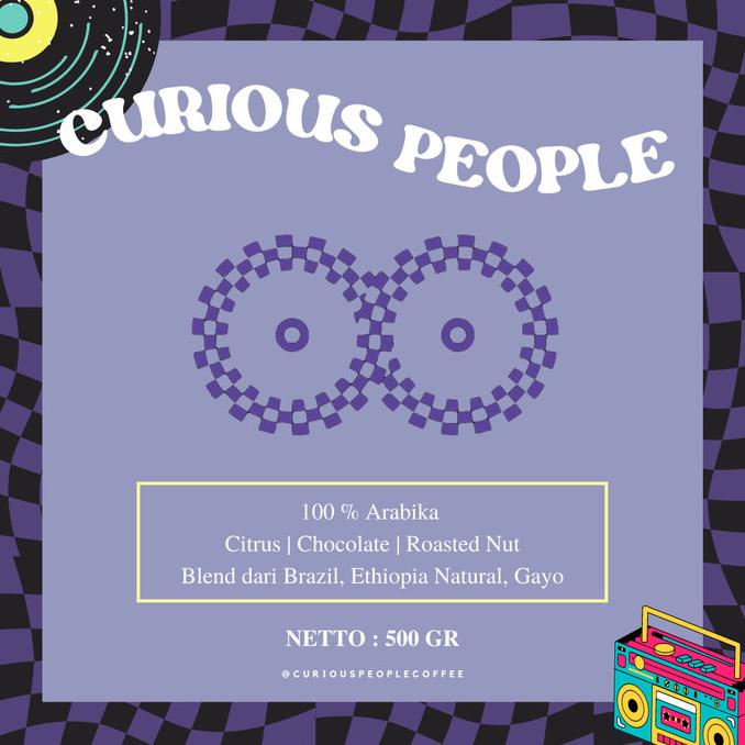 

[COD] Biji Kopi Espresso Blend - Curious People Espresso -100% Arabika 500gr [COD]