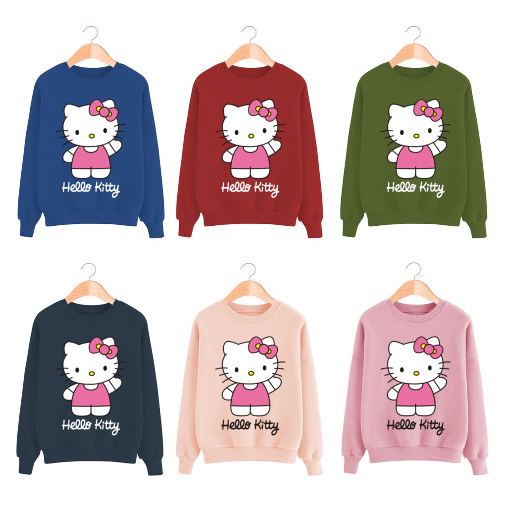 Bess - Sweater Murah Wanita / Sweater Lengan Panjang KITTY BYE