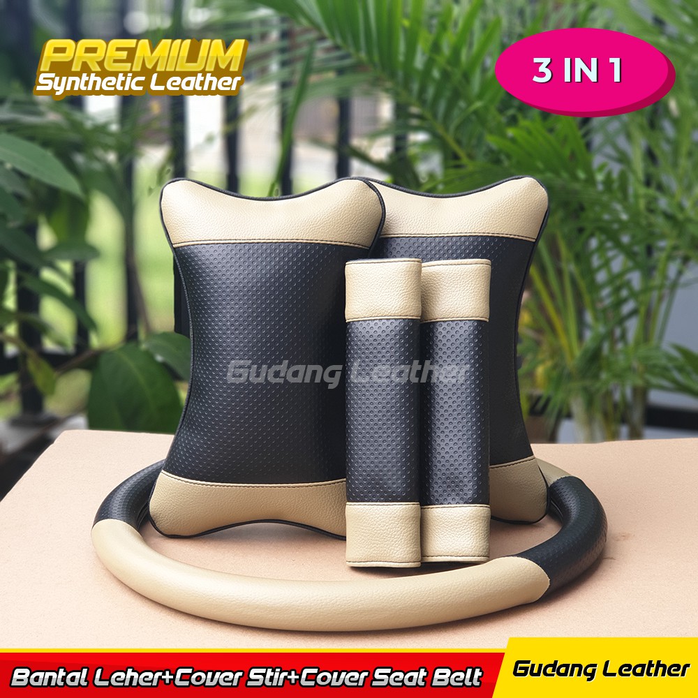 Set Bantal Mobil 3 IN 1 / Bantal Mobil