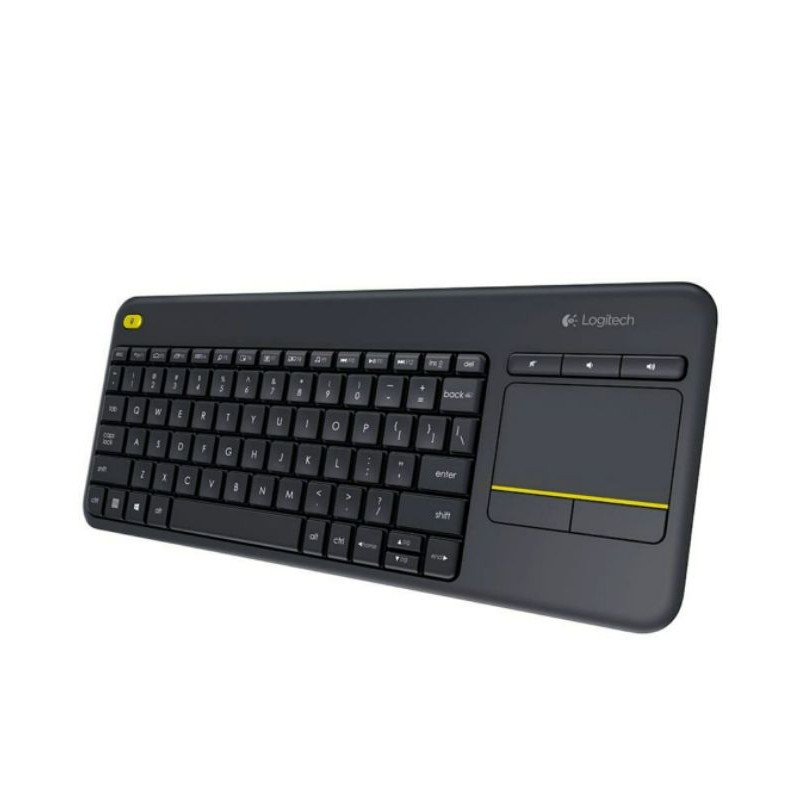 Keyboard logitech k400+ wireless touchpad k400 plus tv