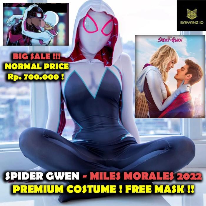 Kostum New Kostum Spider Gwen Sexy - Spiderman Miles Morales Marvel Dc Toys