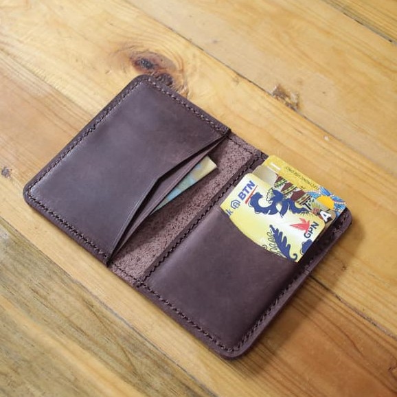 Dompet Kartu Kulit Card Wallet Dompet Card Holder Dompet Atm Card Holder Kulit Pria Wanita