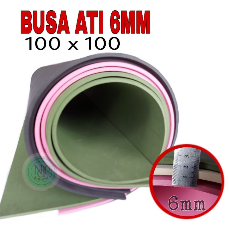 Busa Ati 6mm 100cm x 100cm / Busa Ati Tebal