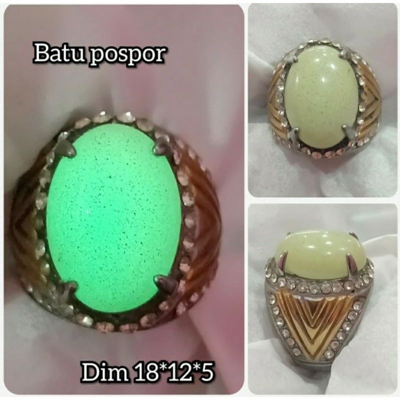 cincin batu pospor natural top HQ