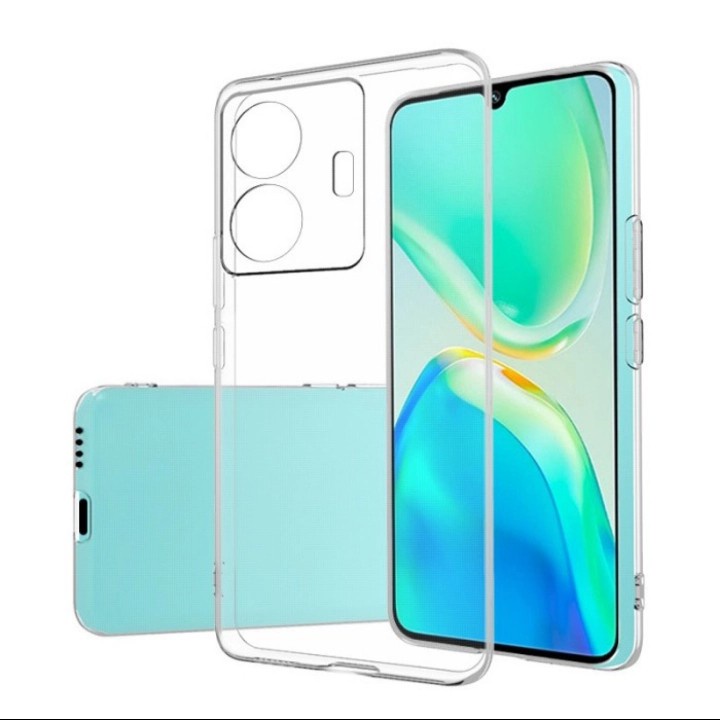 VIVO Y36 4G Y36 5G V27 5G V27E T1 5G VIVO T1 PRO 5G CASE HD BENING CLEAR SILIKON 1.5mm SLIM CASING PROTECT CAMERA COVER PELINDUNG KAMERA TRANSPARAN