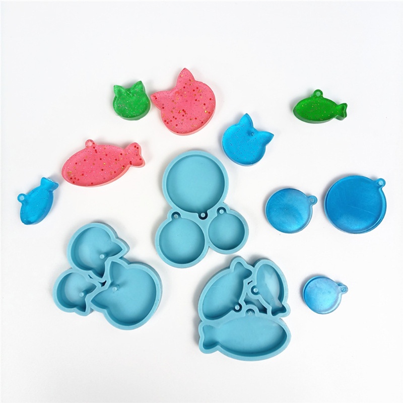 SIY  Pendants Epoxy Resin Mold DIY Crafts Jewelry Casting Tool Hanging Tag Listed Silicone Mould