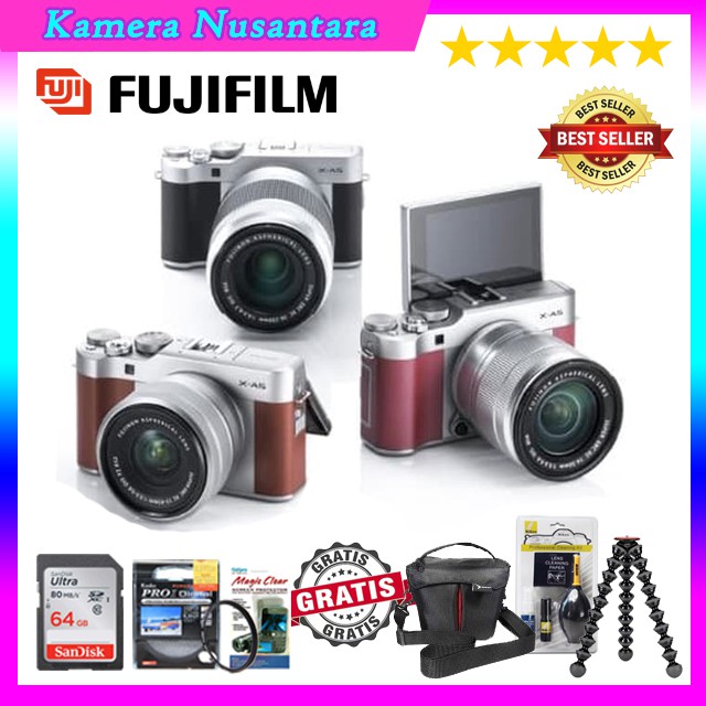 FUJIFILM X-A5 / FUJI FILM X-A5 / FUJIFILM XA5 KIT 15-45MM OIS PZ WIFI ORIGINAL / FUJI XA5 / XA5