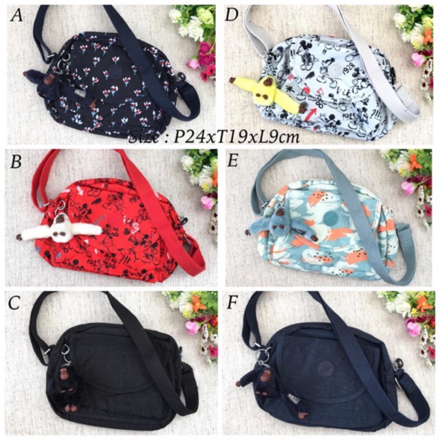 Kipling Ori Stelma Crossbody Bag tas selempang slingbag original authentic asli