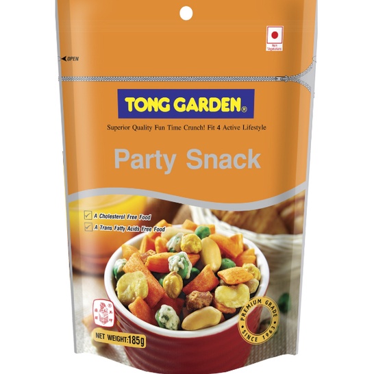 

Tong Garden Party Snack 185g Aneka Kacang Dan Krekers