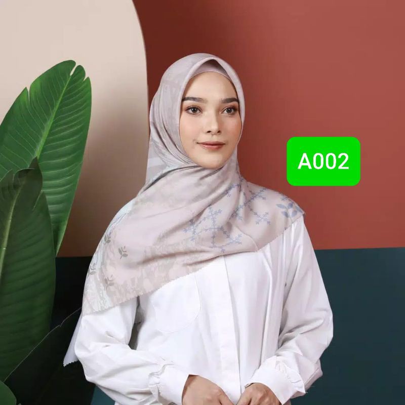 Paket Hijab Voal Premium plus masker ekslusif 3 layers n pouch zipper mika