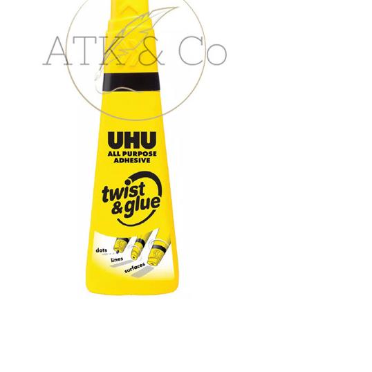 

◙ Lem UHU Twist & Glue All Purpose Adhesive 90ml - Lem Serbaguna UHU ❅