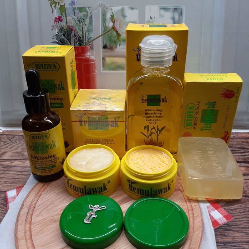 PAKET CREAM TEMULAWAK 5IN1 ORIGINAL / PAKET LENGKAP CREAM TEMULAWAK 5IN1
