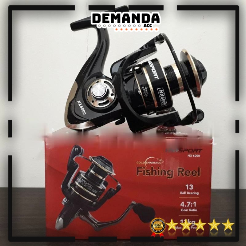 Gold Sharking NX6000 NX4000 NX2000 Series Metal Fishing Reel 14 BB