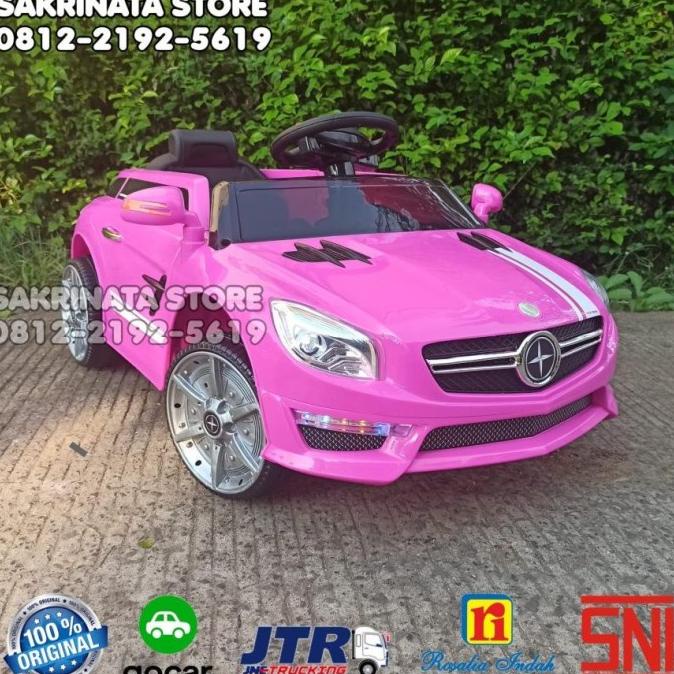 Sedan Moraine Pink Pmb-5688 Mainan Mobil Aki Anak Xbwzaj98G8