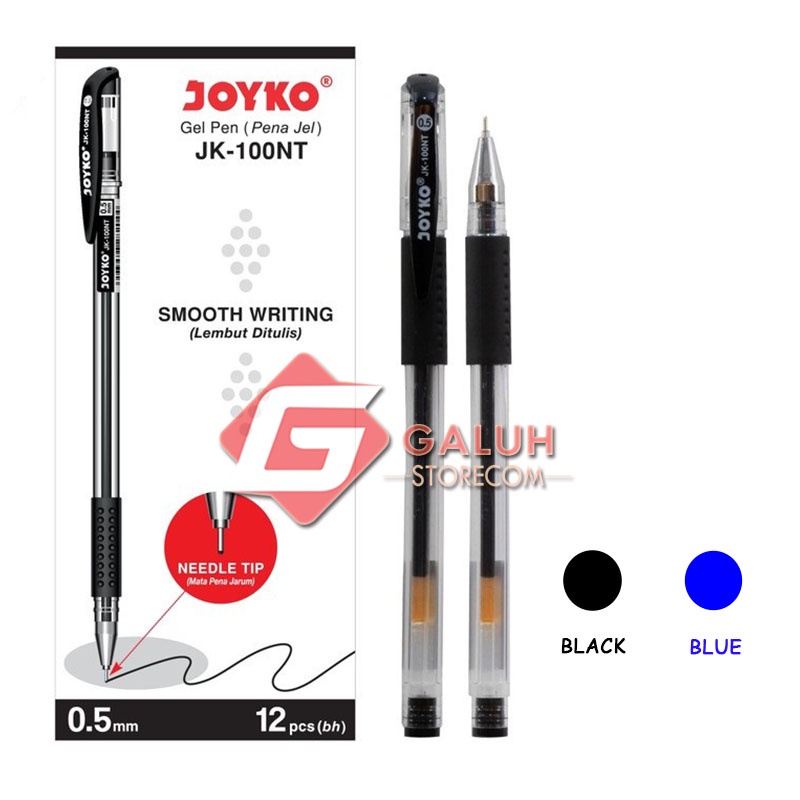 

Joyko Pulpen Gel JK -100NT 0.5mm 1 Box ( Isi 12 )