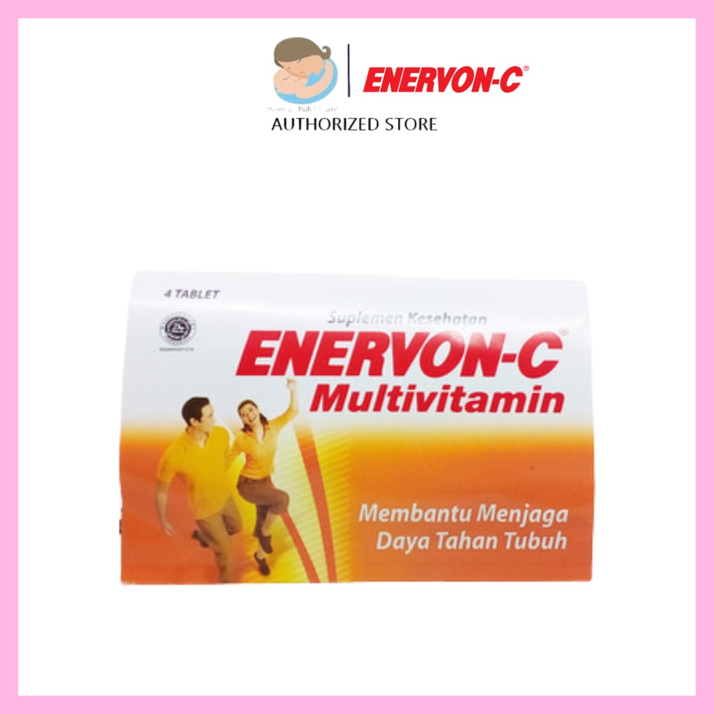 Enervon - C Strip Isi 4 Tablet / Multivitamin / VITAMIN C / 4 tablet