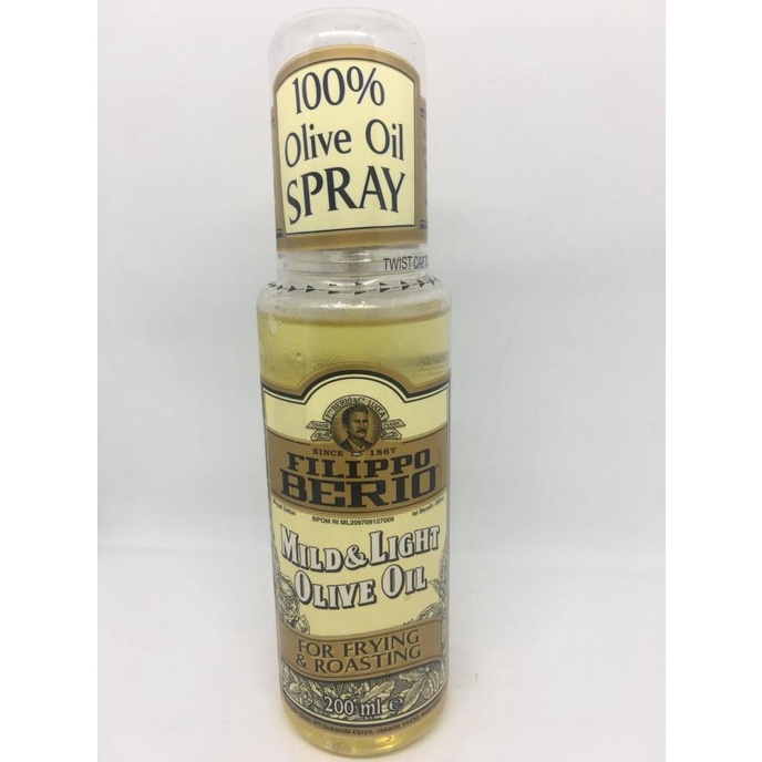 

Filippo Berio mild & light Olive Oil 200 ml Cooking SPRAY