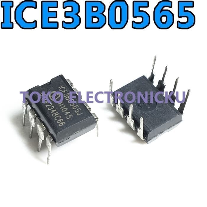 Ice3B0565 Ice3B0565J Smps Current Mode Controller Integrated 650V Dip8 Tkpw1543 Kualitas Baik