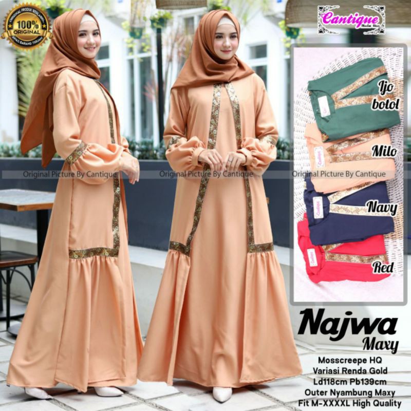 NAJWA MAXY GAMIS BY CANTIQUE