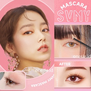 SVMY Maskara Pink Gold make hair smooth, soft and elastic Lash Slender Curling Mascara Waterproof LA180