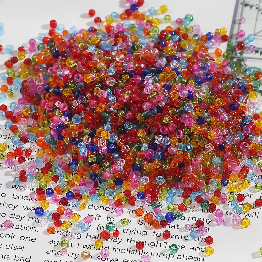 2 3 4mm 150-1000pcs Mix Color Small Czech Crystal Glass Seed Beads Loose Spacer Beads For Kids DIY Jewelry Making Accessories