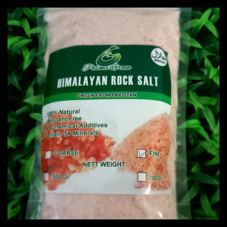 

GARAM HIMALAYA/GARAM BUKIT (HIMALAYAN PINK SALT) FOR COOKING 500GR KODE 873