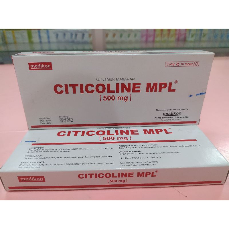 Citicoline mpl 500mg
