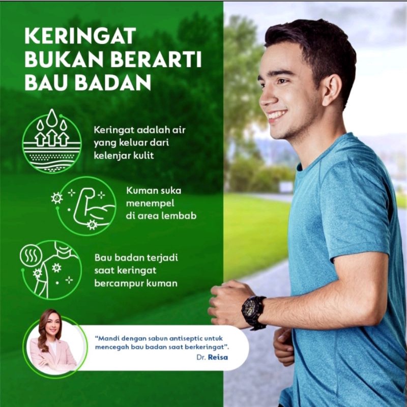 Dettol Bodywash Anti Bakteri Cool Refill 410gr