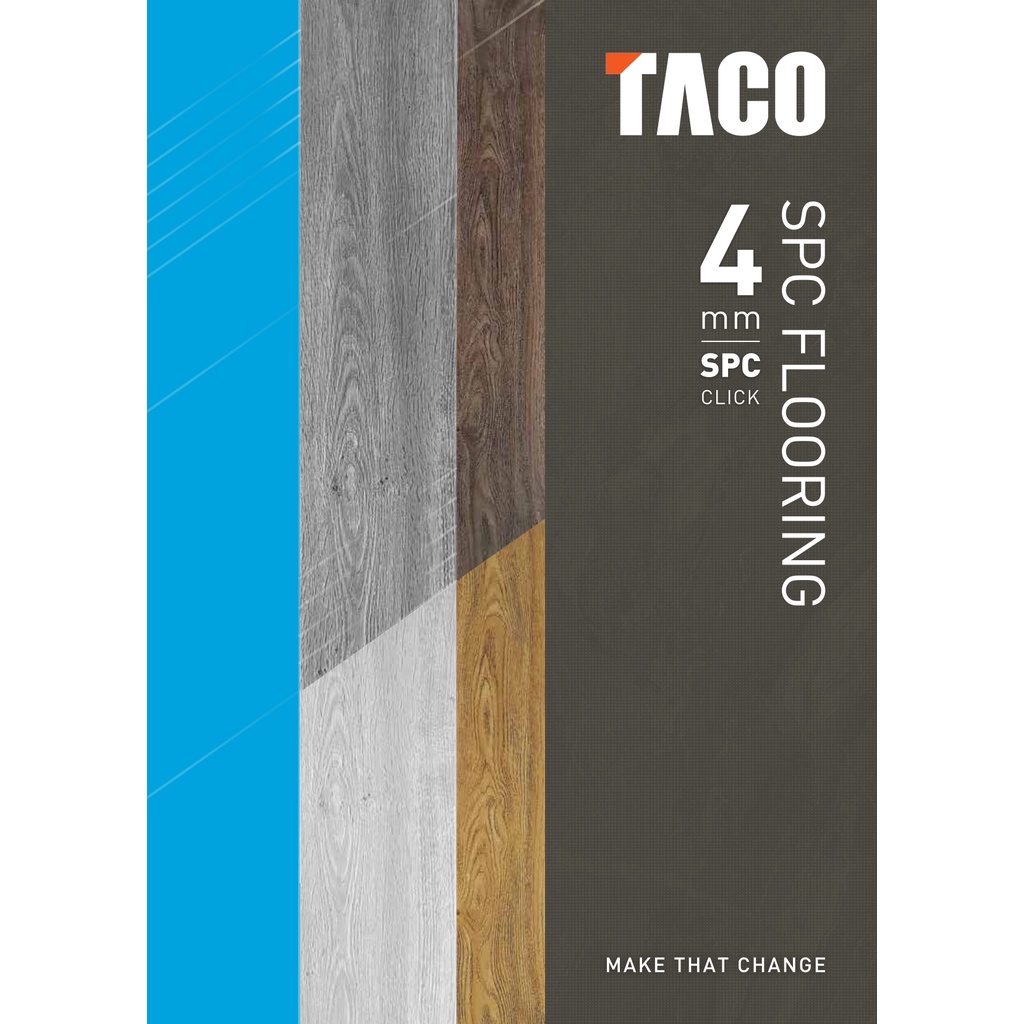 Lantai SPC Taco Tebal 4mm