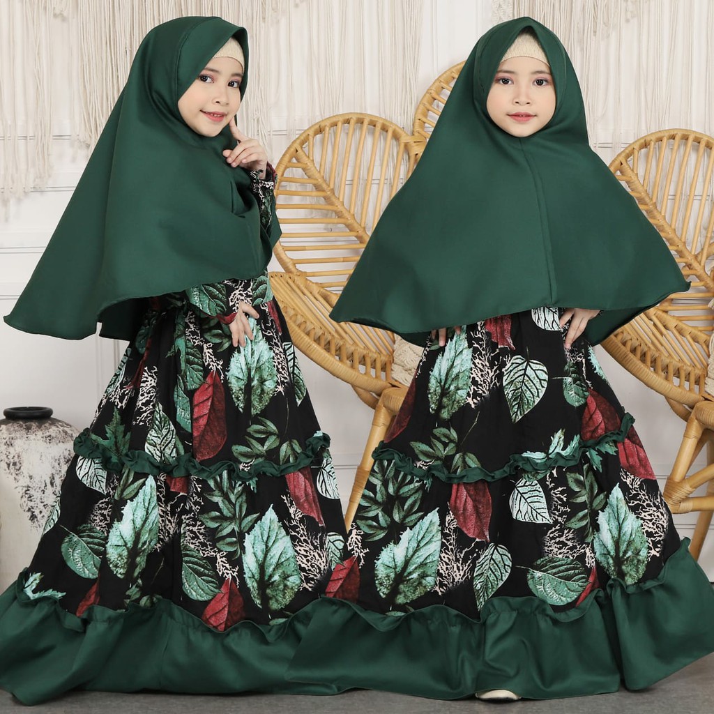 QUINNYSHOP-COD-IJ-SYARI ANAK PEREMPUAN TERBARU 2021-GAMIS ANAK SYARI-GAN=MIS SARI-BAJU SARI ANAK