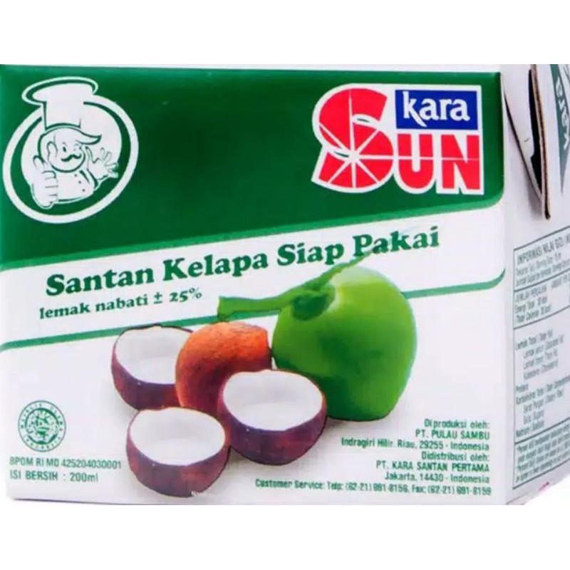 

Santan Sun Kara 200 ml