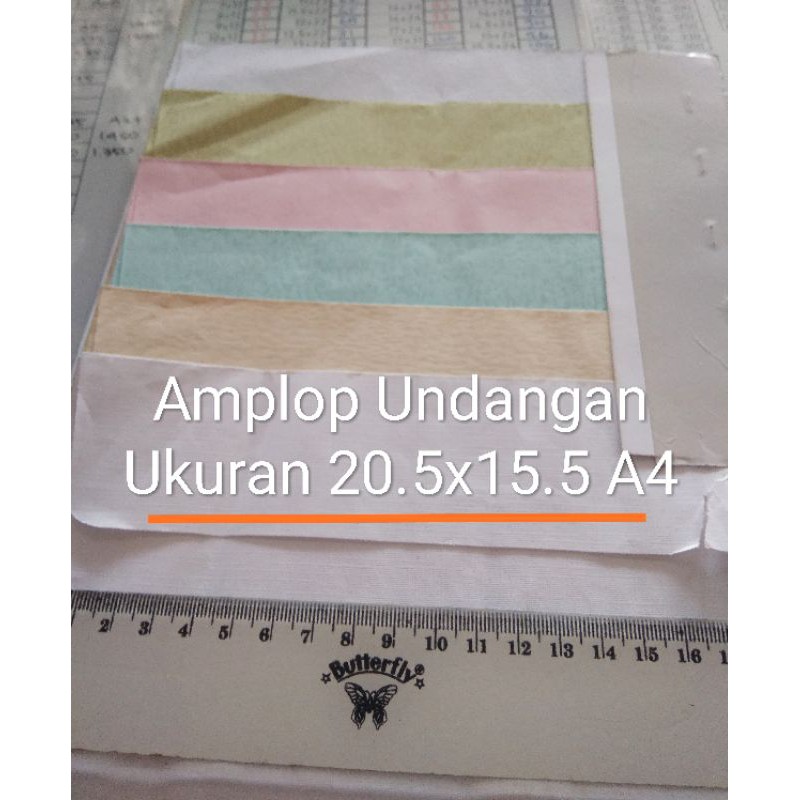 

Amplop Undangan A5 Polos Linen Hamer