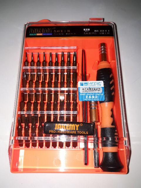 Obeng Set Jakemy 39 In 1 Mobile Phone Repair Tool Kit - Jm-8113