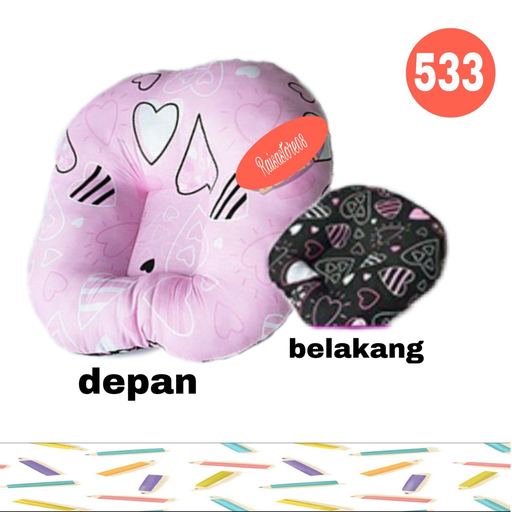 Bantal sofa bayi /dudukan bayi / Sofa bayi NEWBORN Lounger 2 variasi 6