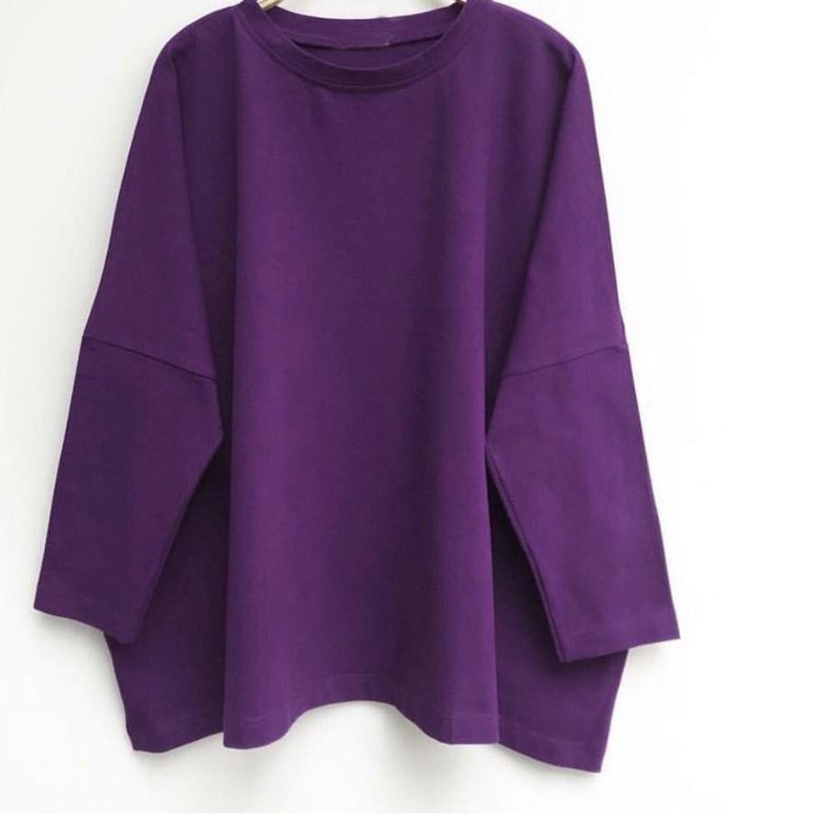 ➬ BIGCLO - () LD 150-160cm Blouse Super Jumbo Vallen Atasan Wanita Bigsize Polos ✰