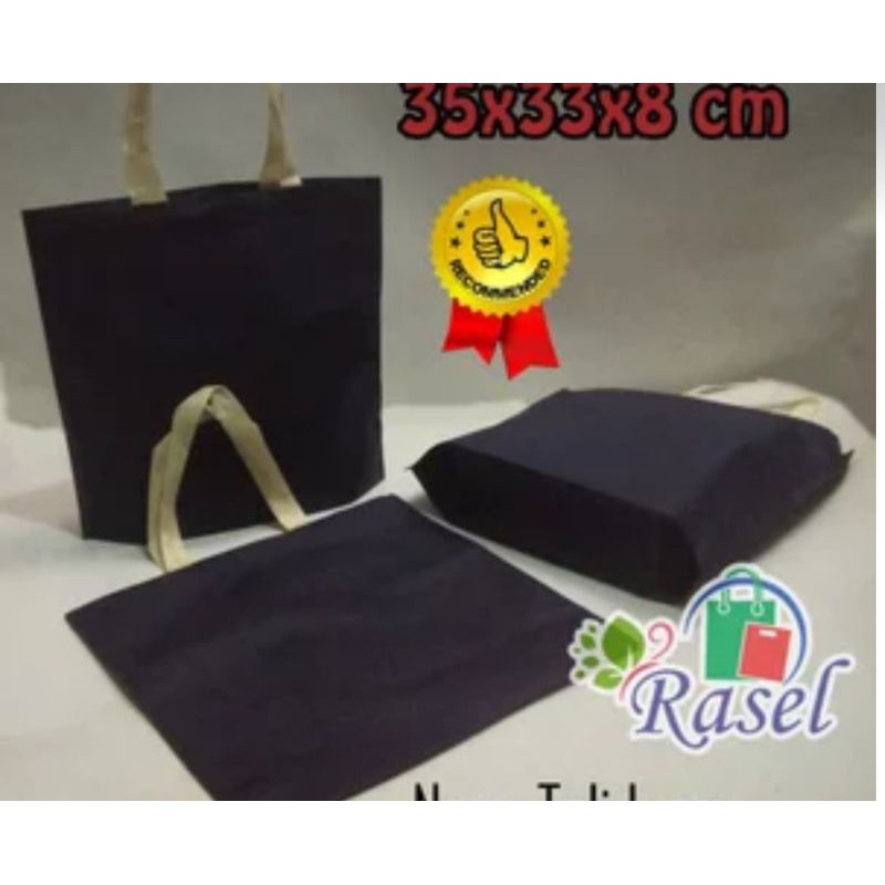 

Tas kain / Goodie Bag / Spunbond Ukuran 35×33×8 cm