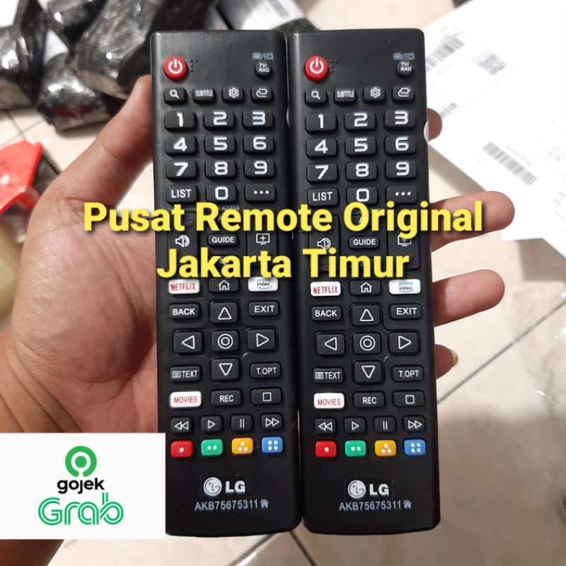 REMOTE REMOT SMART TV LG LED MOVIES AKB75675311