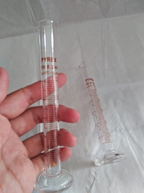 Gelas Ukur / Measuring Cylinder / Pyrex / 10ml murah /gelas ukur 10 ml Murah dan Original