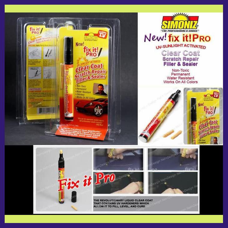 

FIX IT PRO, PENGHILANG/PENGHAPUS GORESAN, SPIDOL, PENA ANTI GORES