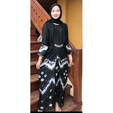 GAMIS KAFTAN JUMPUTAN VISKOS ,pakai PURING