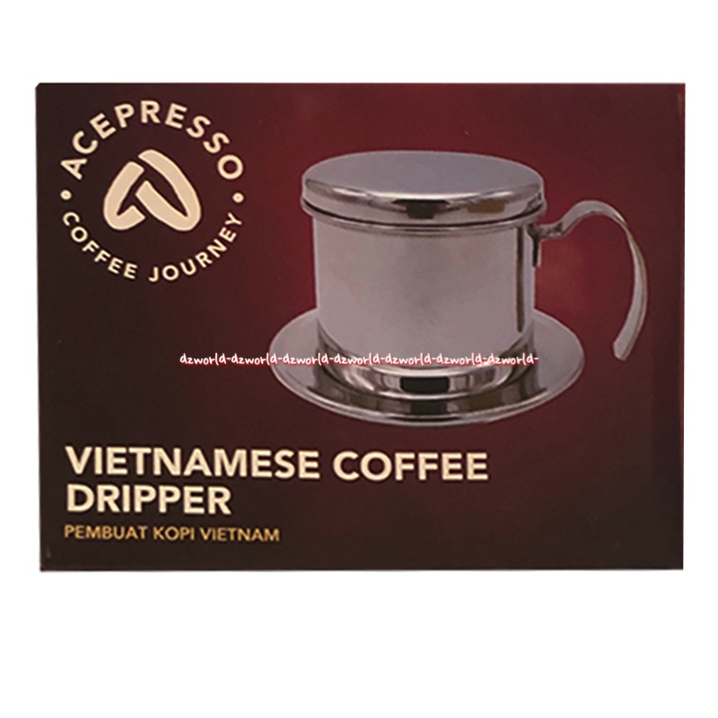 Acepresso Vietnamese Coffee Dripper Filter Alat Saringan Pembuat Pengaduk Kopi Vietnam Ace Presso Vietnam mese Krishome