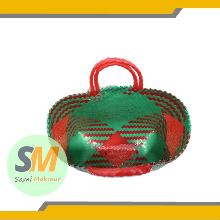 Tas Anyaman Plastik JUMBO KACA / Tas Belanja Besar / Tas Souvenir / Tas Bingkisan Parcel Hajatan