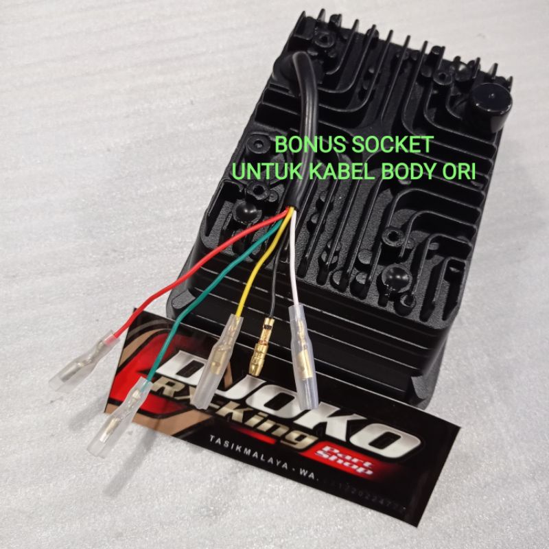 LAMPU DEPAN KOTAK DAYMAKER RX KING 5T5 BONUS SOCKET-3