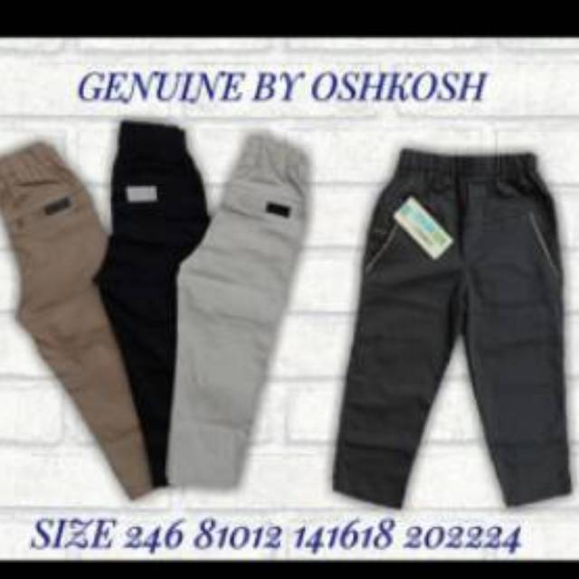 Grosir Chino Anak Panjang 246/81012/141618/202224